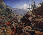Miners in the Sierras Charles Christian Nahl and august wenderoth